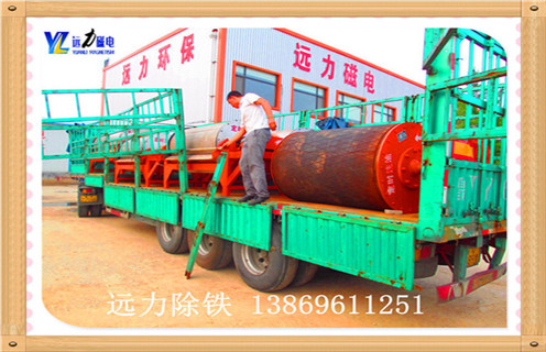 上海磁选机永磁筒组装