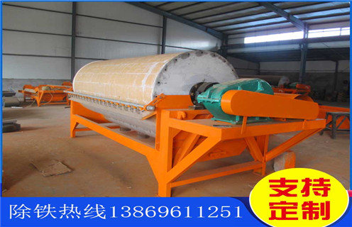 永磁磁选机，山西永磁磁选机标准_远力山西永磁磁选机标准的结构磁场分布图