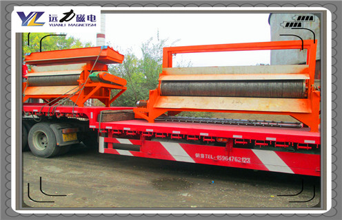 广东石英砂干粉除铁磁选机 广东石英砂干粉除铁磁选机